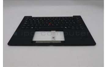 Lenovo 5M11S53521 C-Cover with keyboard, Spanish, Black, Backlight, WWAN, UK