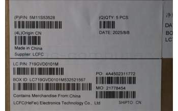 Lenovo 5M11S53528 C-Cover with keyboard, Switzerland, Black, Backlight, WWAN, UK