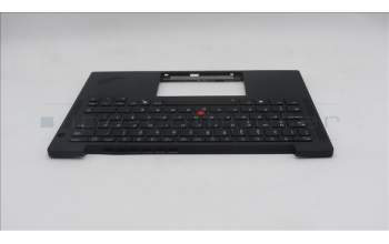 Lenovo 5M11S53537 C-Cover with keyboard, Turkish, Black, Backlight, WWAN, UK