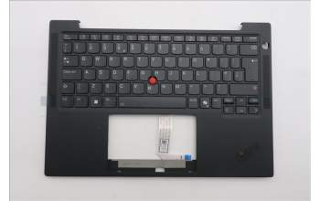 Lenovo 5M11S53543 C-Cover with keyboard, UK English, Black, Backlight, WWAN, UK
