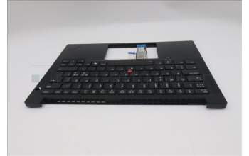 Lenovo 5M11S53811 C-Cover with keyboard, Nordic, Black, Backlight, UK