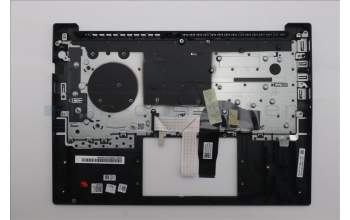 Lenovo 5M11S53823 C-Cover with keyboard, UK English, Black, Backlight, UK