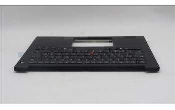 Lenovo 5M11T54271 C-Cover with keyboard, Hungarian, Black, Backlight, UK