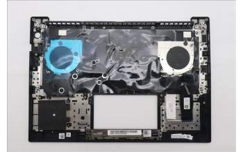 Lenovo 5M11T54279 C-Cover with keyboard, Italian, Black, Backlight, UK