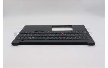 Lenovo 5M11T55349 C-Cover with keyboard, Arabic, Black, Backlight, WWAN, Number Pad, US