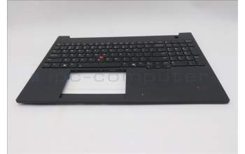 Lenovo 5M11T55370 C-Cover with keyboard, English, Black, Backlight, WWAN, Number Pad, US