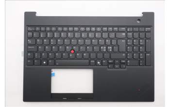 Lenovo 5M11T55416 C-Abdeckung mit Tastatur, Skandinavien, schwarz, Hintergrundbeleuchtung, Mobiles Breitband, Ziffernblock