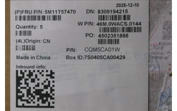 Lenovo 5M11T57470 C-Cover with keyboard, Ukraine, No NFC, US