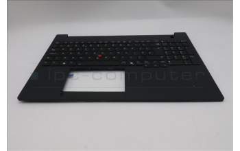 Lenovo 5M11T58552 C-Cover with keyboard, UK English, Black, WWAN, Number Pad, UK