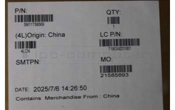 Lenovo 5M11T58569 Lenovo LCD Module, 14\", 2.8K, Touch, Anti-Glare, Anti-reflection, Anti-smudge, OLED, 500nit, 100%DCI-P3