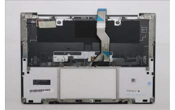 Lenovo 5M11U03802 C-Cover with keyboard, German, Black/White, FingerPrint, WLAN, UK