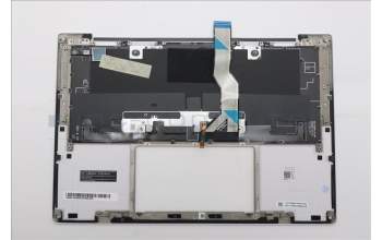 Lenovo 5M11U03804 C-Cover with keyboard, Israel(Hebrew), Black/White, FingerPrint, WLAN, US