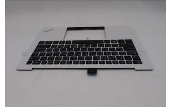 Lenovo 5M11U03815 C-Cover with keyboard, Russian, Black/White, FingerPrint, WLAN, US