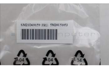 Lenovo 5M20U51053 P-BEZEL-Name-Badge-AMALFI