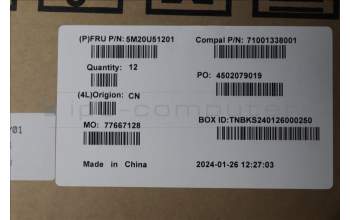 Lenovo 5M20U51201 Rear Cover, Luna Grey