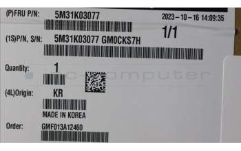 Lenovo 5M31K03077 MEMORY ECS,32GB,DDR5,5600,SK Hynix