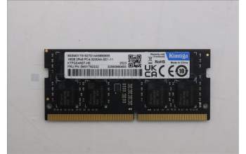 Lenovo 5M31T62222 MEMORY SODIMM,16GB,DDR4,3200,Tigo