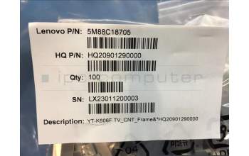 Lenovo 5M88C18705 YT-K606F TV_CNT_Frame&*HQ20901290000