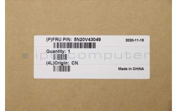 Lenovo 5N20V43049 Keyboard Internal, Greek, Black, Backlight, US