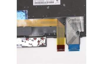 Lenovo 5N20V43054 Keyboard Internal, Norwegian, Black, Backlight, UK