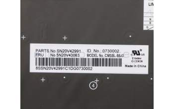Lenovo 5N20V43063 NB_KYB CMSK-CS20,BK-BL,CHY,JPN