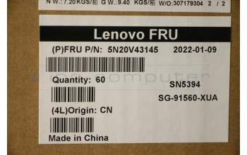Lenovo 5N20V43145 NB_KYB CMSK-CS20,BK-NBL,LTN,ENG