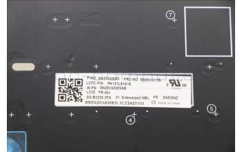 Lenovo 5N20V43155 NB_KYB CMSK-CS20,BK-NBL,LTN,FRA