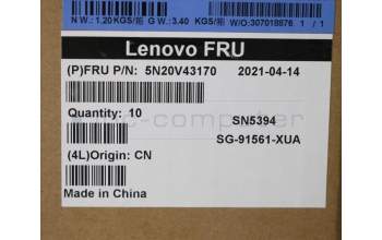 Lenovo 5N20V43170 NB_KYB CMSK-CS20,BK-NBL,LTN,EURO ENG