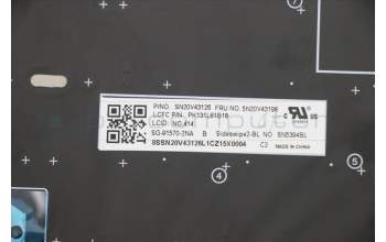 Lenovo 5N20V43198 NB_KYB CMSK-CS20,BK-BL,LTN,NOR