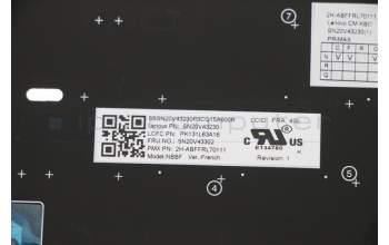 Lenovo 5N20V43302 NB_KYB CMSK-CS20,BK-NBL,PMX,FRA