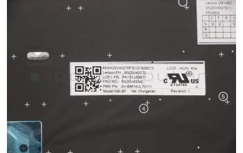 Lenovo 5N20V43342 NB_KYB CMSK-CS20,BK-BL,PMX,HUN