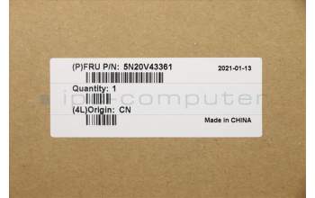 Lenovo 5N20V43361 NB_KYB CMSK-CS20,BK-BL,PMX,FRA/ENG