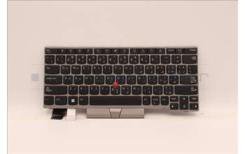 Lenovo 5N20V43441 Interne Tastatur, Arabisch, silber, Ohne_Hintergrundbeleuchtung