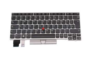 5N20V43447 original Lenovo keyboard DE (german) black/grey with mouse-stick