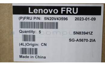 Lenovo 5N20V43596 NB_KYB CMSK-CS20,SV-NBL,LTN,ITA