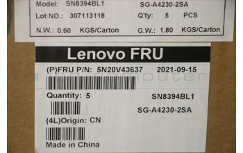 Lenovo 5N20V43637 Interne Tastatur, Schwedisch/Finnisch, Silber, Hintergrundbeleuchtung
