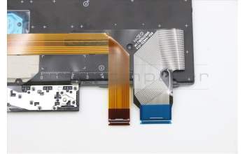 Lenovo 5N20V43638 Interne Tastatur, Deutsch (Schweiz), silber, Hintergrundbeleuchtung