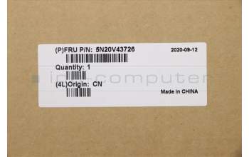 Lenovo 5N20V43726 NB_KYB CMFL-CS20,BK-NBL,CHY,058 FRA