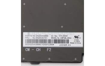 Lenovo 5N20V43741 NB_KYB CMFL-CS20,BK-NBL,CHY,NOR