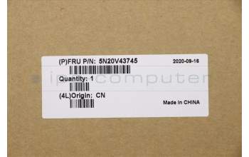 Lenovo 5N20V43745 NB_KYB CMFL-CS20,BK-NBL,CHY,SWE/FIN