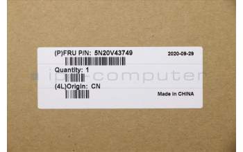 Lenovo 5N20V43749 NB_KYB CMFL-CS20,BK-NBL,CHY,EURO ENG