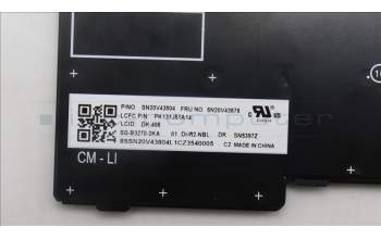 Lenovo 5N20V43876 NB_KYB CMFL-CS20,BK-NBL,LTN,DEN