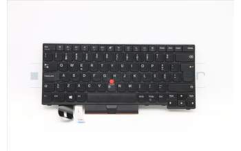 Lenovo 5N20V43886 Keyboard Internal, Portuguese, Non-Backlight, Black, UK