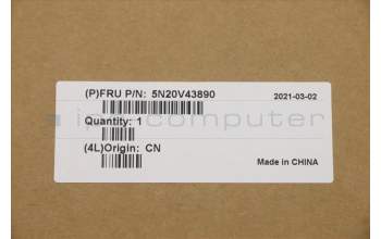 Lenovo 5N20V43890 Keyboard Internal, Swiss, Black, Non-Backlight, UK