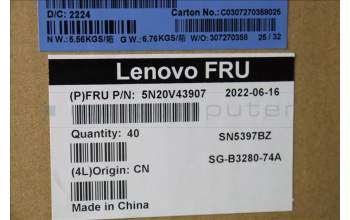 Lenovo 5N20V43907 NB_KYB CMFL-CS20,BK-BL,LTN,LA SPA