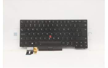 Lenovo 5N20V43908 Keyboard Internal, Portuguese, Black, Backlight, UK