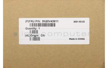 Lenovo 5N20V43911 Keyboard Internal, Bulgarian, Black, Backlight, UK