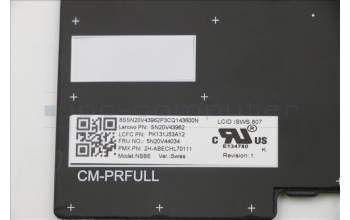 Lenovo 5N20V44034 NB_KYB CMFL-CS20,BK-NBL,PMX,SWS