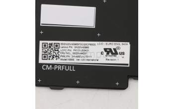 Lenovo 5N20V44037 NB_KYB CMFL-CS20,BK-NBL,PMX,EURO ENG