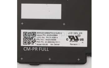 Lenovo 5N20V44056 NB_KYB CMFL-CS20,BK-BL,PMX,DEN